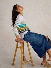 White Stuff Natural Talia Nep Jumper - Image 2 of 6