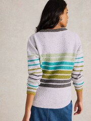 White Stuff Natural Talia Nep Jumper - Image 3 of 6