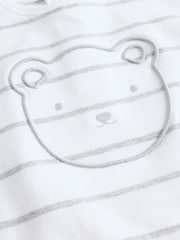 Grau mit Bärenmotiv - Baby-Strampelanzüge, 3er-Pack (0 Monate–2 Jahre) - Bild 10 von 12