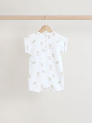 Grau mit Bärenmotiv - Baby-Strampelanzüge, 3er-Pack (0 Monate–2 Jahre) - Bild 6 von 12