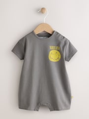 Dark Grey Nirvana Baby Romper (0mths-3yrs) - Image 1 of 7