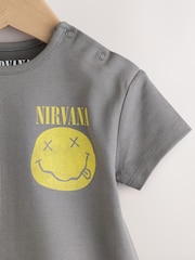 Dark Grey Nirvana Baby Romper (0mths-3yrs) - Image 3 of 7