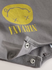 Dark Grey Nirvana Baby Romper (0mths-3yrs) - Image 7 of 7