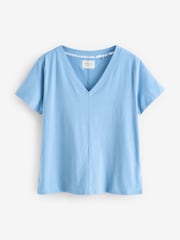 Blue Palm Short Set Pyjamas - Image 6 of 9