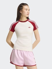 adidas Originals White Sst T-Shirt - Image 1 of 6