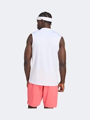 adidas White Club Tennis Climacool Tank Top - Image 2 of 6