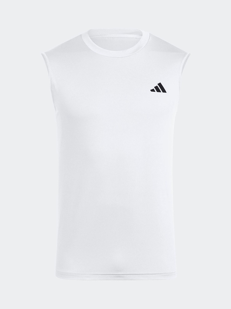 adidas White Club Tennis Climacool Tank Top - Image 6 of 6