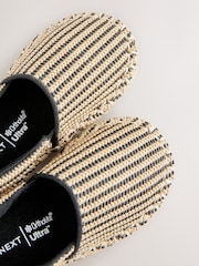 Neutral/Black Stripe Espadrille Shoes - Image 5 of 5