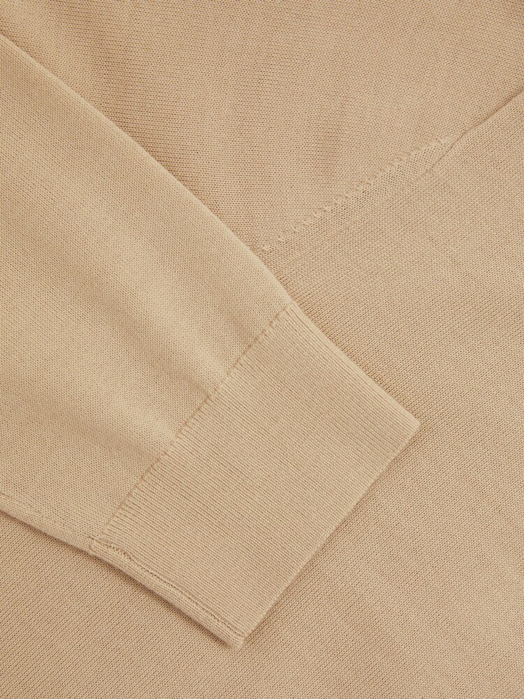 Reiss Washed Stone Caine Merino Roll-Neck Jumper - Image 5 of 5
