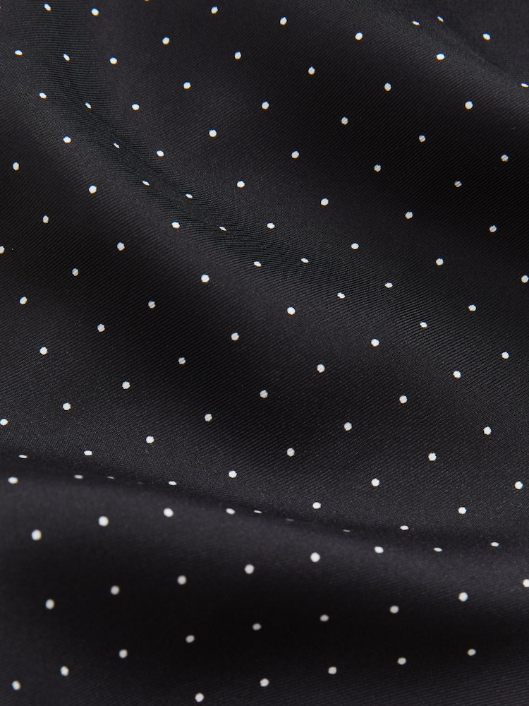Fular de seda con lunares Gibson de Reiss - Imagen 4 de 4