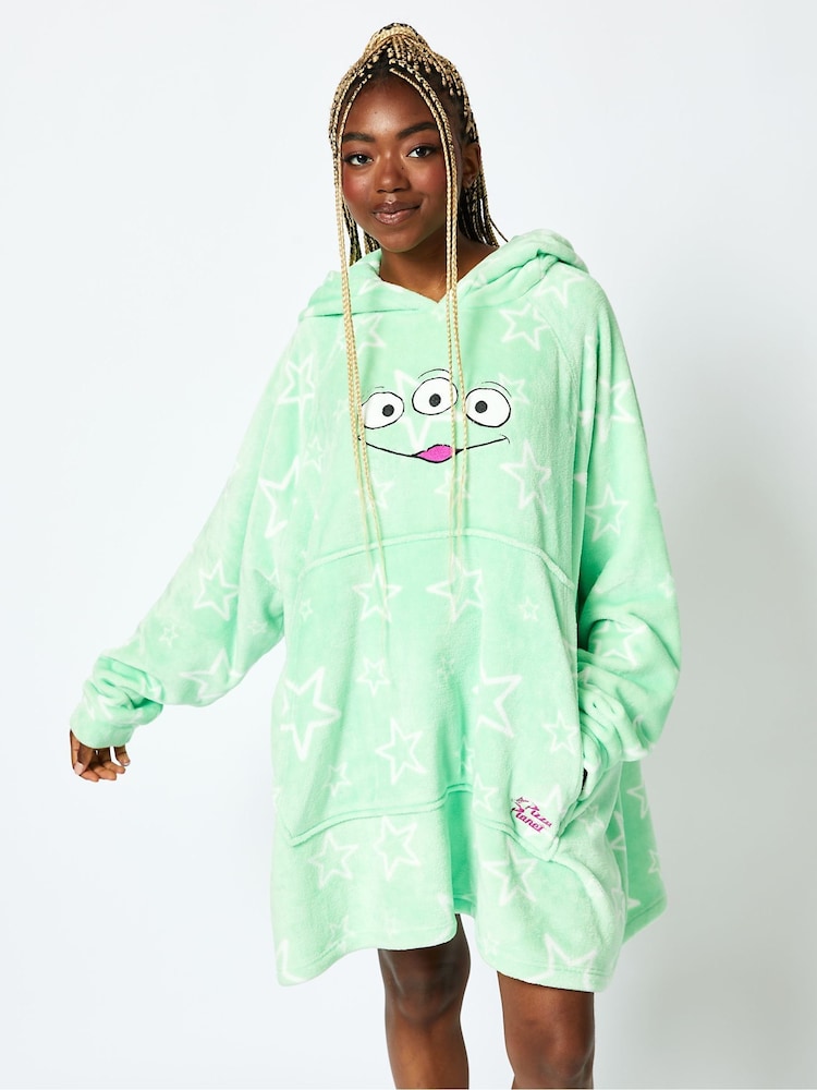 Skinnydip Disney Aliens Blanket Hoodie - Image 1 of 6