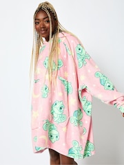 Disney Pascal Blanket Hoodie in Pink - Image 2 of 4