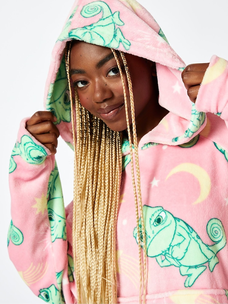 Disney Pascal Blanket Hoodie in Pink - Image 4 of 4