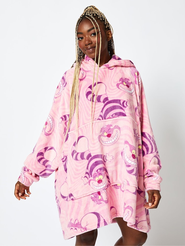 Skinnydip Disney Cheshire Cat Blanket Hoodie - Image 1 of 4