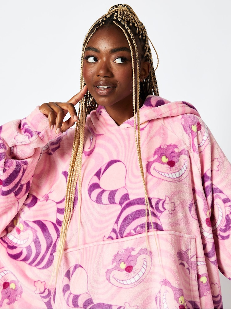 Skinnydip Disney Cheshire Cat Blanket Hoodie - Image 4 of 4