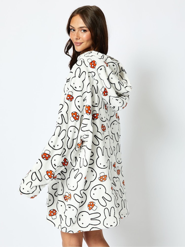 Miffy x Skinnydip Blanket Hoodie in White - Image 2 of 4