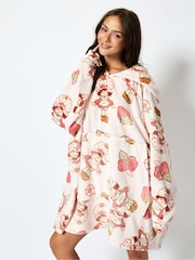 Strawberry Shortcake x Skinnydip Blanket Hoodie in Pink - Image 2 of 5