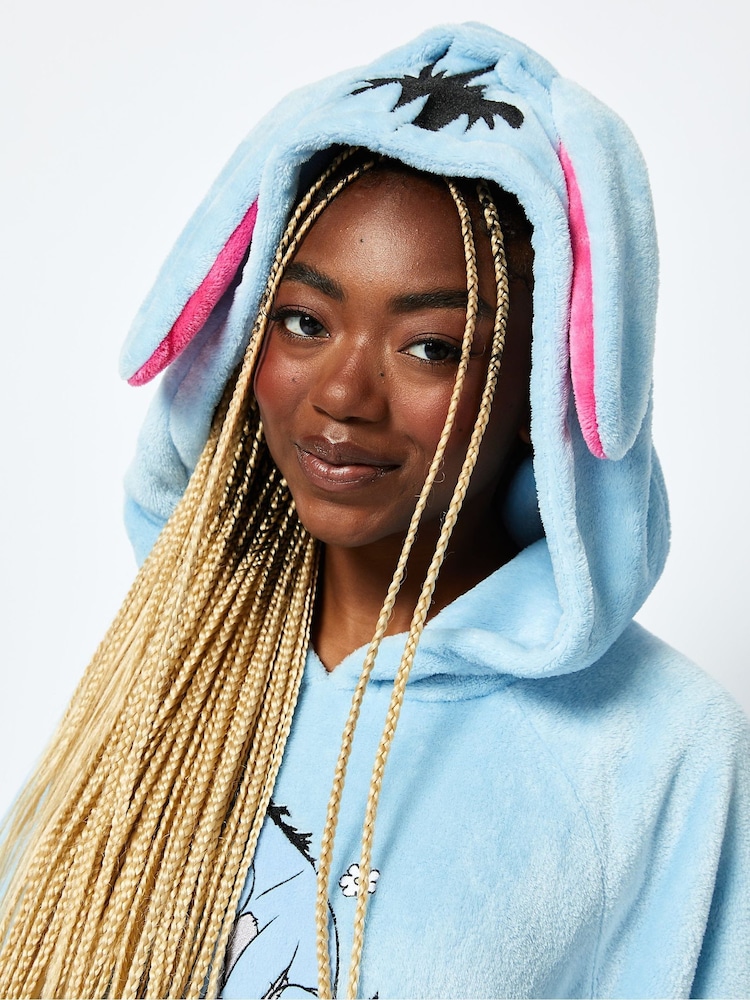 Skinnydip Blue Disney Eeyore Blanket Hoodie - Image 5 of 5