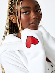 Hello Kitty x Skinnydip Blanket Hoodie in White - Image 4 of 4