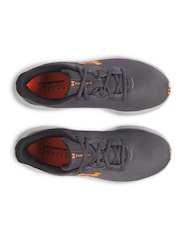 Under Armour Grey Charged Pursuit 4 Trainers - Image 4 of 5