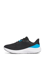 Under Armour Black/Teal Charged Pursuit 4 Trainers - Image 2 of 5