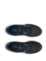 Under Armour Black/Teal Charged Pursuit 4 Trainers - Image 4 of 5