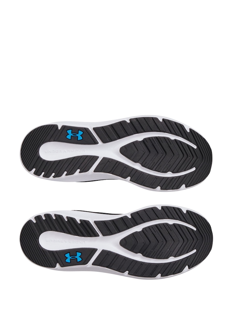 Under Armour Black/Teal Charged Pursuit 4 Trainers - Image 5 of 5