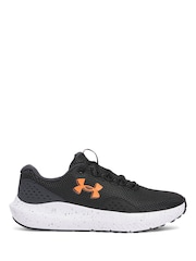 Under Armour Black/Red Surge 4 Trainers - Image 1 of 5