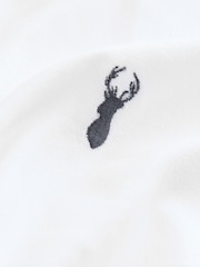 White Short Sleeve Oxford Shirt - Image 3 of 4