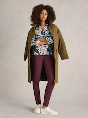 White Stuff Purple Janey Jeggings - Image 1 of 6