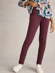 White Stuff Purple Janey Jeggings - Image 3 of 6