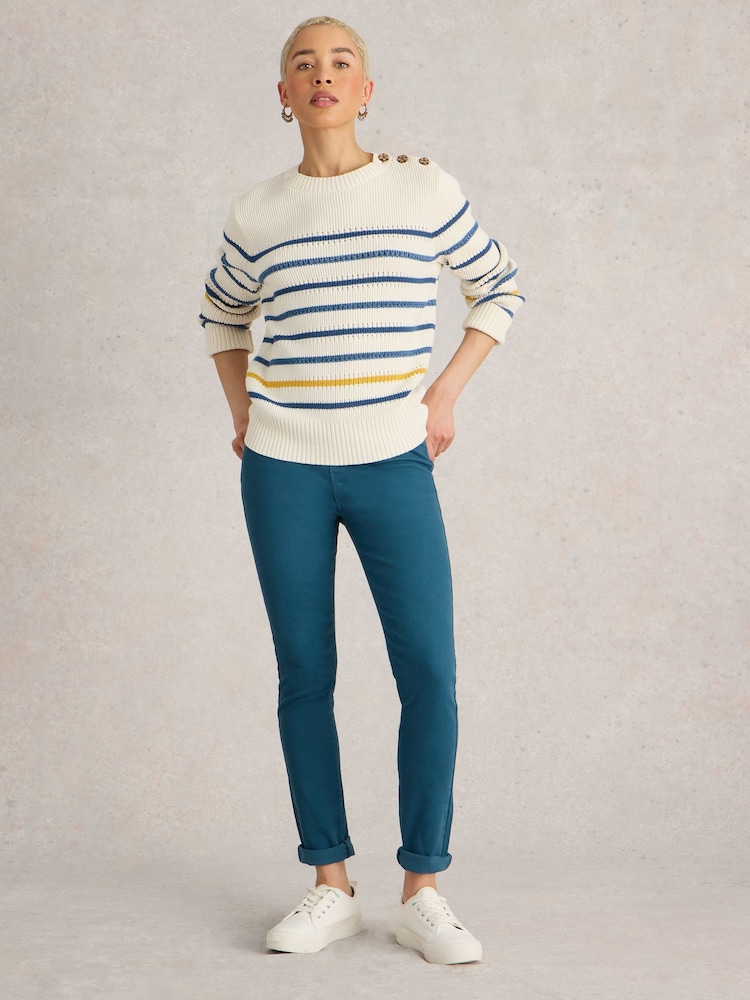 White Stuff Green Janey Jeggings - Image 1 of 6