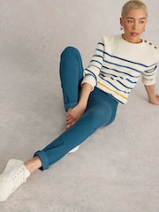 White Stuff Green Janey Jeggings - Image 3 of 6