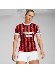 Puma Red Womens AC Milan 24/25 Home Jersey - Image 1 of 6