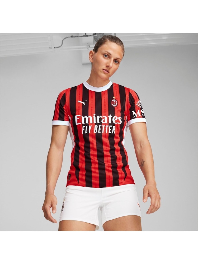 Puma Red Womens AC Milan 24/25 Home Jersey - Image 1 of 6