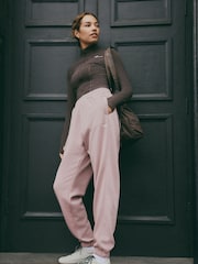 self. Pink Cuffed Joggers - Image 1 of 7