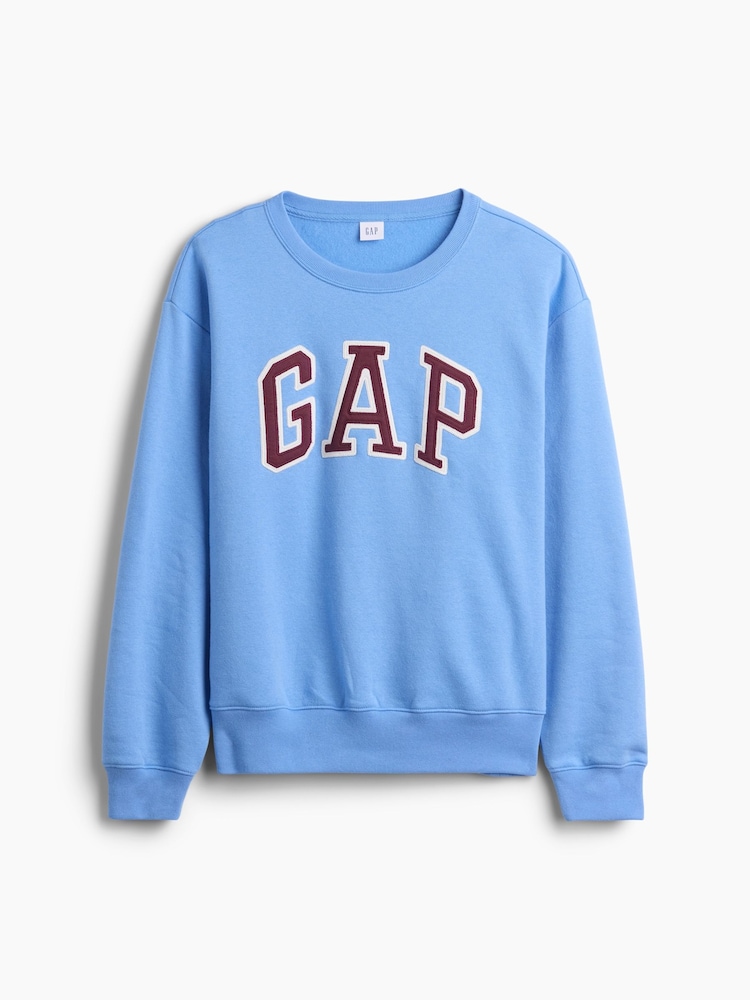 Gap Blue/Burgundy Logo Sweatshirt - Image 5 of 5
