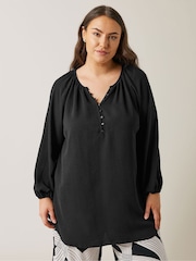 Evans Long Sleeve Boho Blouse - Image 1 of 5