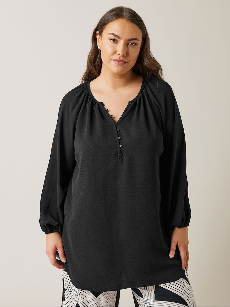 Evans Long Sleeve Boho Blouse - Image 1 of 5
