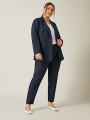 Evans Blue Edge To Edge Blazer - Image 2 of 4
