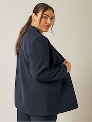 Evans Blue Edge To Edge Blazer - Image 3 of 4