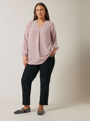 Evans Pleated Front Top - Image 2 of 5