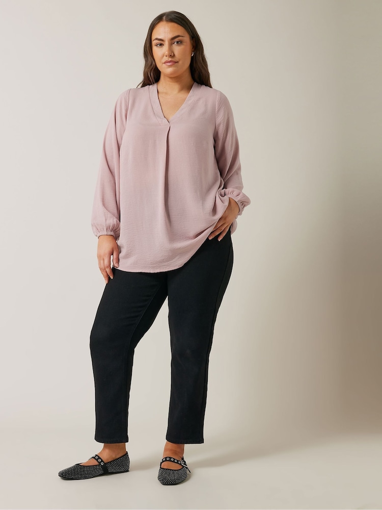 Evans Pleated Front Top - Image 2 of 5