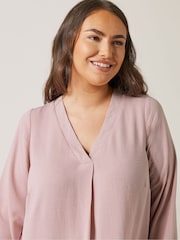 Evans Pleated Front Top - Image 4 of 5