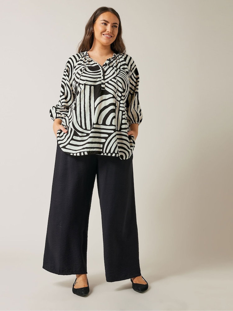Evans Abstract Swirl Print Top - Image 2 of 5