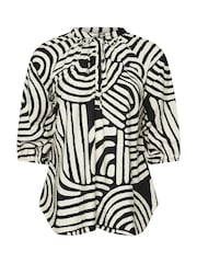 Evans Abstract Swirl Print Top - Image 5 of 5