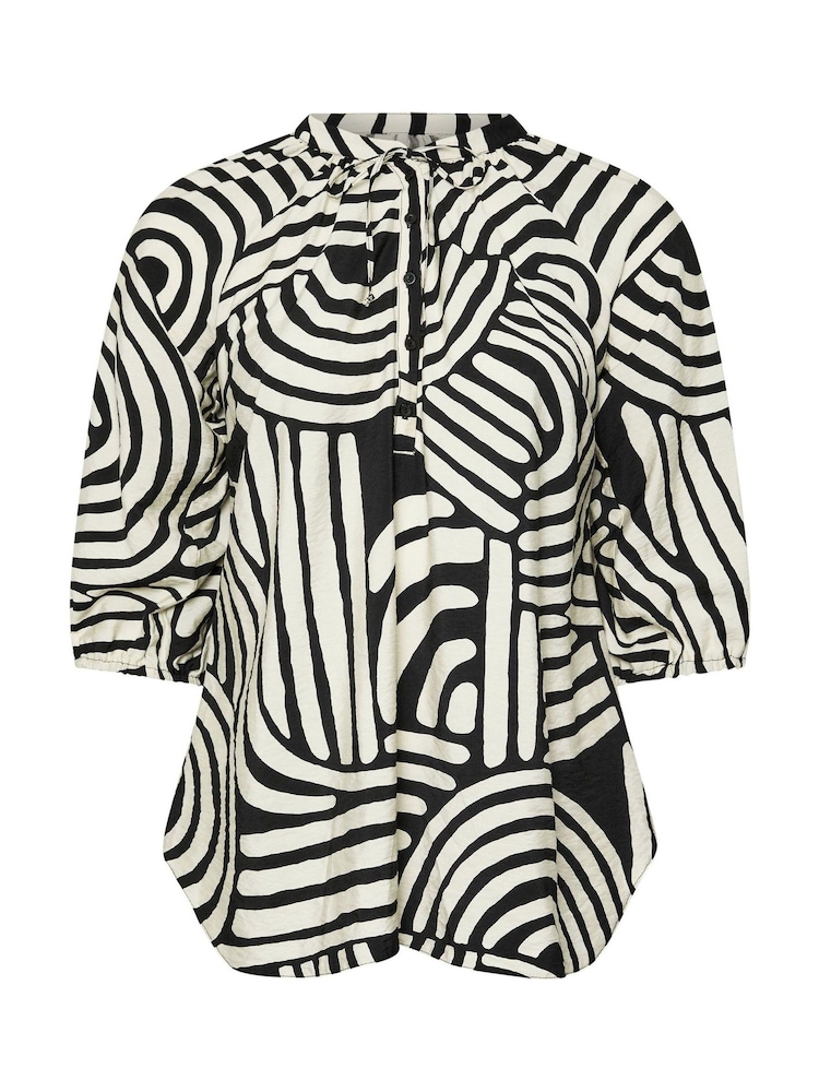 Evans Abstract Swirl Print Top - Image 5 of 5