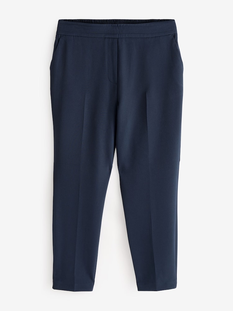 Evans Blue Tapered Leg Trousers - Image 5 of 5