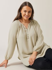 Evans Long Sleeve Boho Blouse - Image 1 of 5
