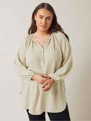 Evans Long Sleeve Boho Blouse - Image 2 of 5